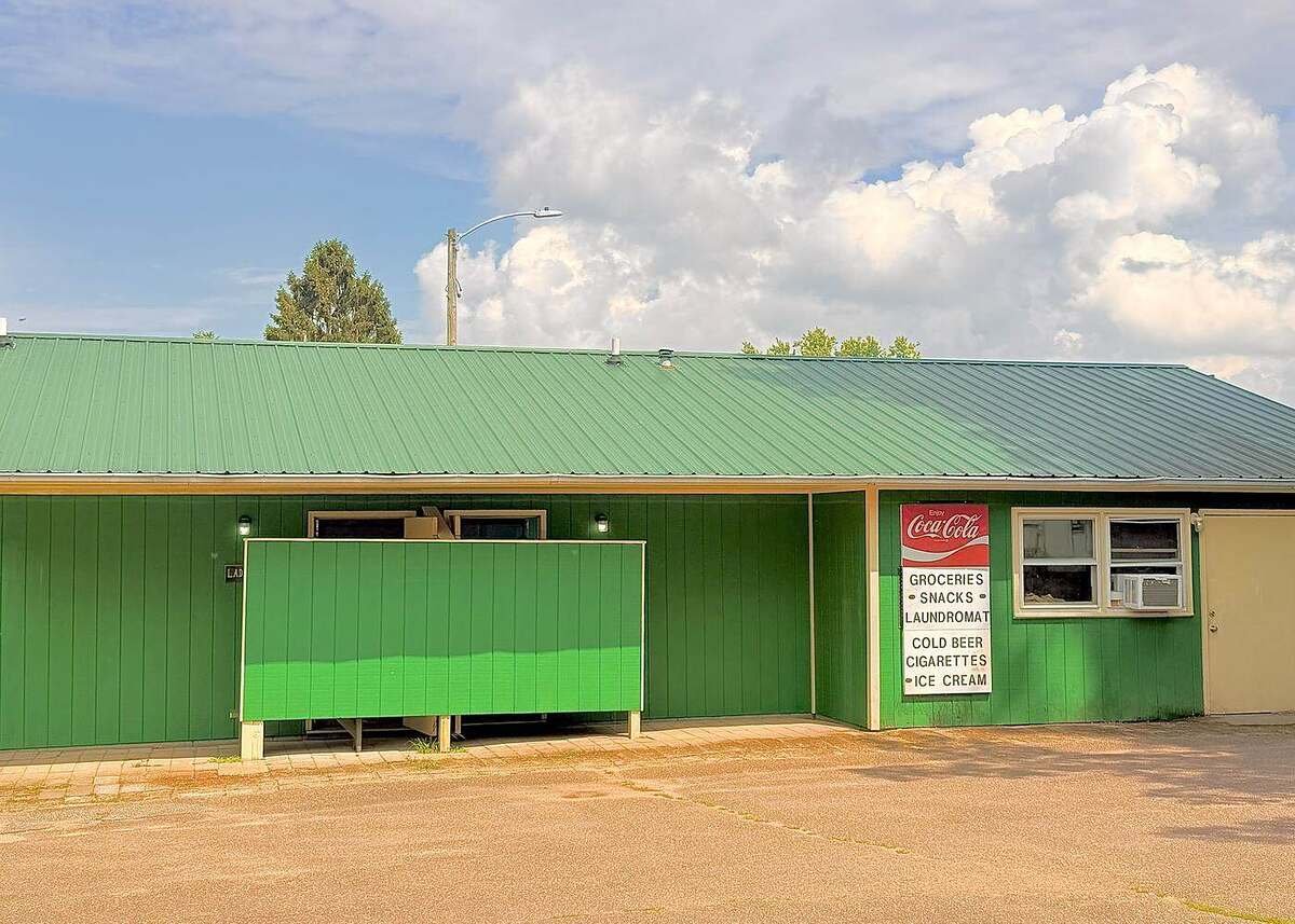 Camp store with groceries, snacks and laundromat